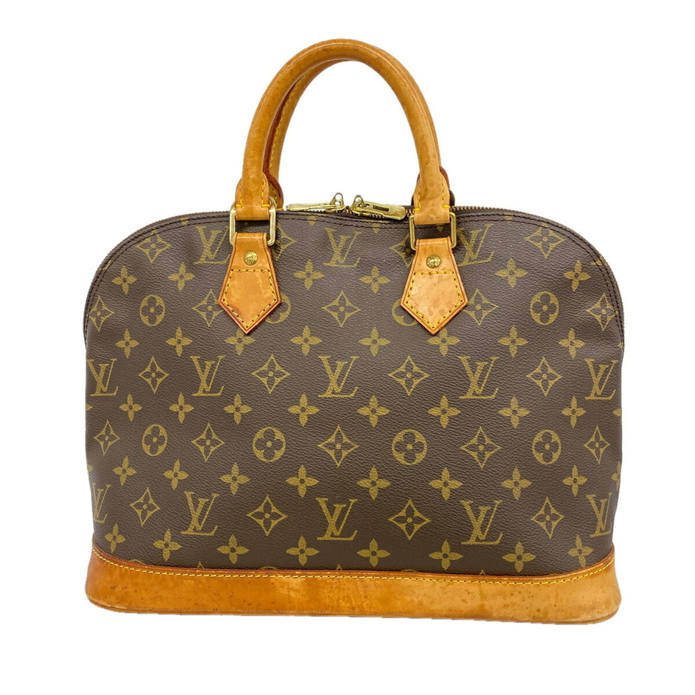 Louis Vuitton Alma Monogram Handbag M51130 Brown Women's
